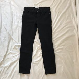 NWOT Madewell Black Skinny Jeans Size 29